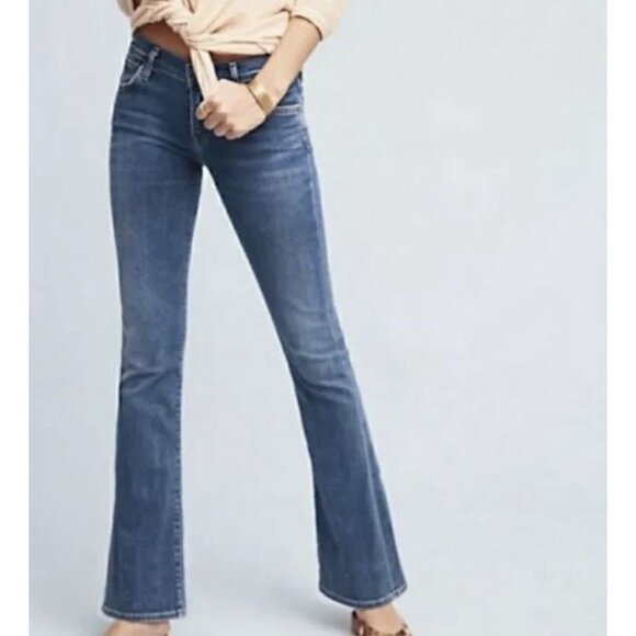 Citizens of Humanity Denim - Citizens of Humanity COH Elle Low Waist Bootcut Stretch Blue Jeans / Size 30x33